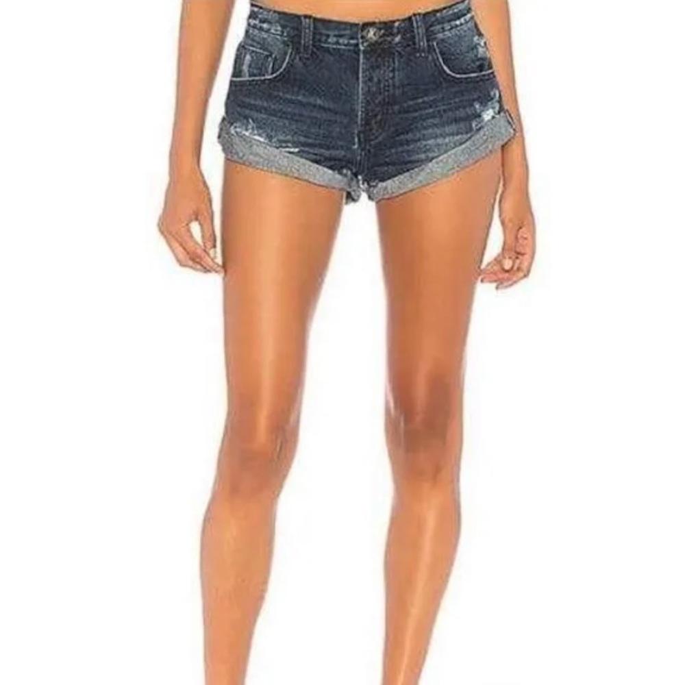 One Teaspoonx Free People denim shorts, size 28